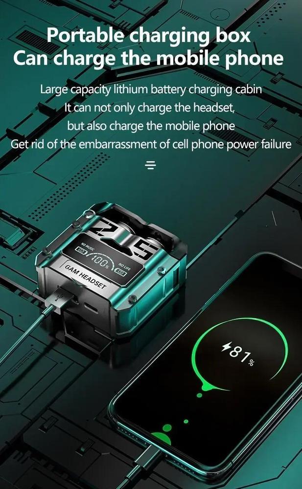 M25 TWS Gaming Earbuds – HD Sound Edition