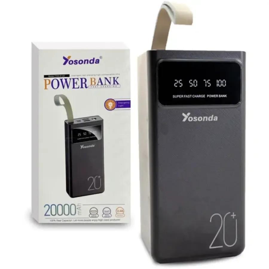 Power Bank - Charge Up to 3 Devices at Once with Fast Charging - 1 Pack