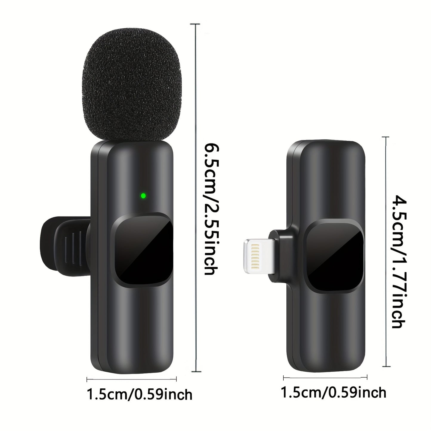K8 Wireless Microphone For Mobile Type-C & Lightning